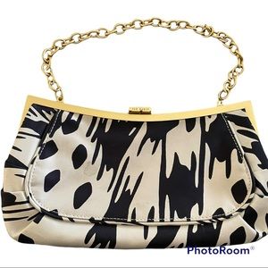 Ted baker fabric clutch